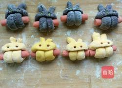小兔子火腿馒头的做法图解6