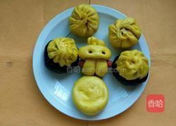 小兔子火腿馒头的做法图解7