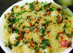 蒜蓉酱鲍鱼蒸面的做法图解13