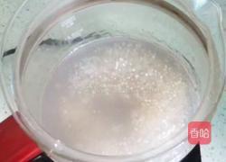 蜜桃西米露的做法图解2