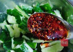 爽脆麻辣青瓜的做法图解5