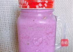 火龙果香橙奶昔（梅森瓶）的做法图解5
