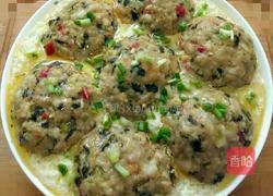 虾米肉丸蒸蛋的做法图解13