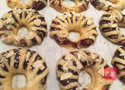 豆沙面包圈的做法图解22