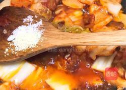 韩式五花肉炒辣白菜的做法图解7