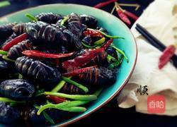 爆炒茧蛹的做法图解9