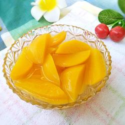 蜂蜜冰糖黄桃糖水