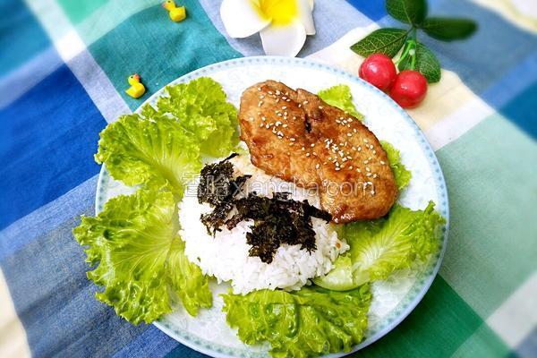 海苔鸡排饭