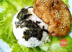 海苔鸡排饭的做法图解1