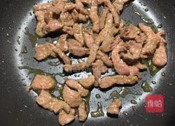牛肉炒藕片的做法图解3