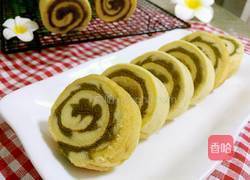 抹茶旋风蛋糕卷的做法图解31