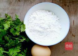 懒洋洋香菜饼的做法图解2