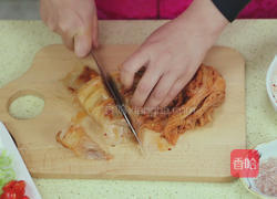 辣白菜炒豆渣的做法图解9