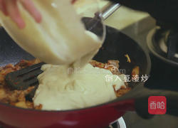 辣白菜炒豆渣的做法图解12
