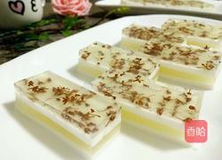 水晶桂花糕的做法图解1