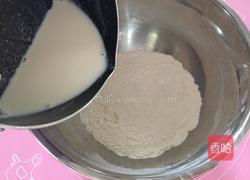 奶香芝麻手撕饼(平底锅版)的做法图解4