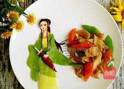 杏鲍菇炒肉的做法图解15