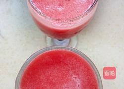纯西瓜汁的做法图解5