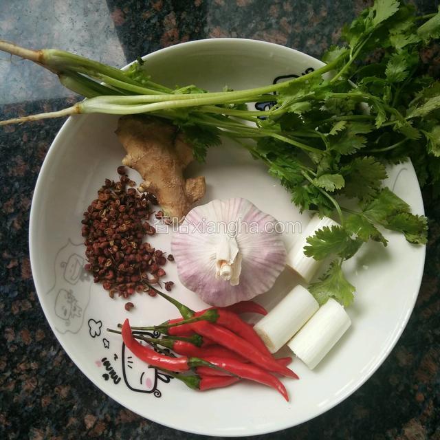 准备好食材