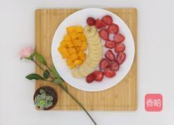 草莓芒果思慕昔的做法图解1