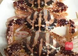 剁椒蒜蓉蒸红蟹的做法图解4