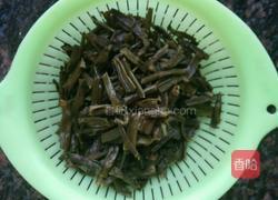 酸脆空心菜梗的做法图解1