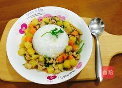 马铃薯鸡肉饭的做法图解9
