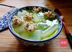 冬瓜汆丸子汤的做法图解7