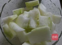 冬瓜汆丸子汤的做法图解1