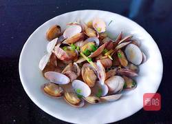 酒蒸蛤蜊的做法图解8