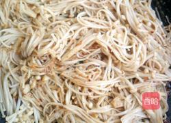 香煎金针菇的做法图解4