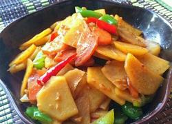鲜炒土豆片