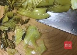 酸菜炒大肠的做法图解8