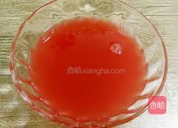 西瓜布丁的做法图解3