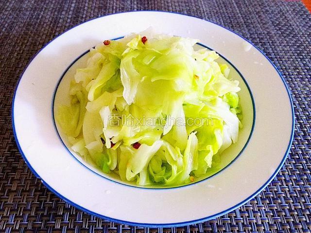 爽拌卷心菜