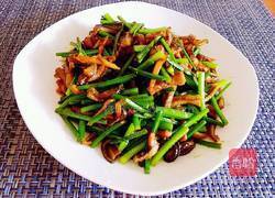 韭菜苔炒黄鳝的做法图解7