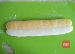 双色贝壳花卷的做法图解8