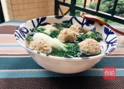 自制肉丸子白菜汤的做法图解9