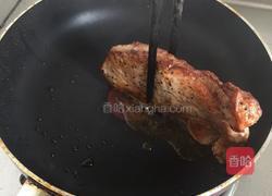 西冷牛排配芦笋袖珍菇的做法图解10