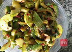 凉拌双瓜的做法图解11