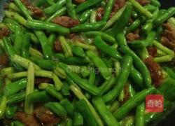 四季豆炒腊肉的做法图解6