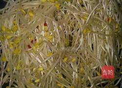 黄豆芽炒葱的做法图解3