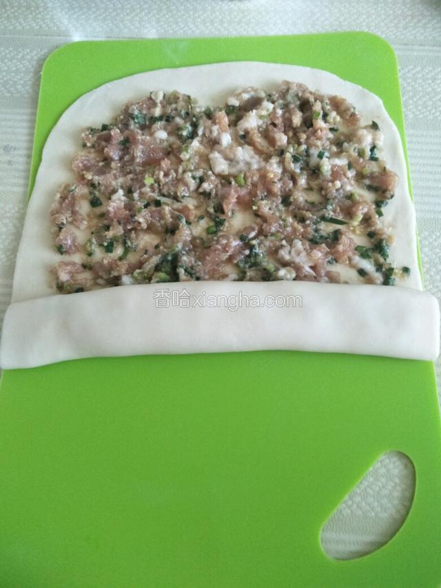 从一头卷起
