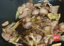 蒜台炒肉的做法图解4