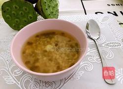 绿豆莲子汤的做法图解3
