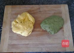 南瓜抹茶馒头的做法图解3