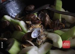 蒲瓜蛤蜊的做法图解7