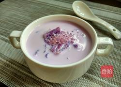 紫薯牛奶西米露的做法图解9