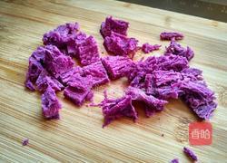 紫薯牛奶西米露的做法图解3