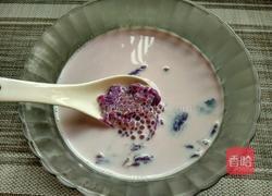 紫薯牛奶西米露的做法图解8